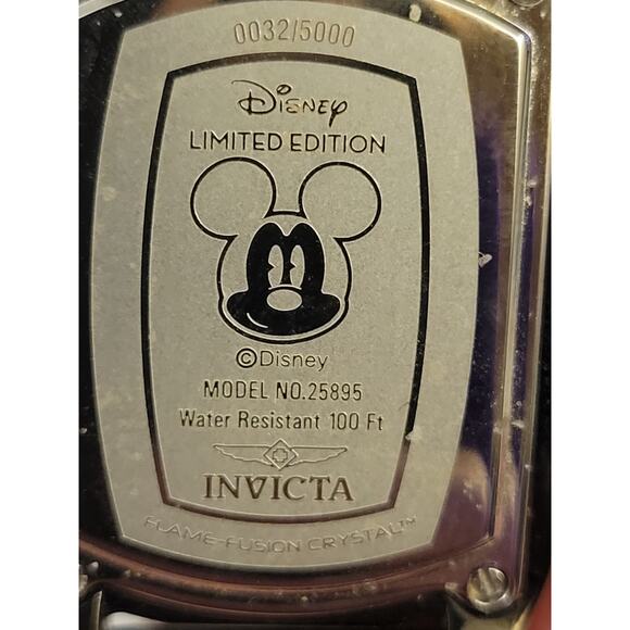 Disney Invicta Limited Edition model 25895 Mickey Mouse Watch - Picture 4 of 8